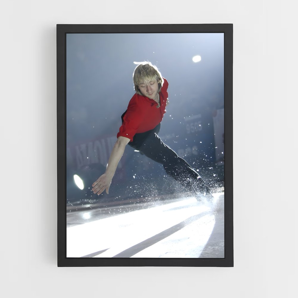 Poster Evgeni de plushenko – affiche Patinage artistique (vue 2)